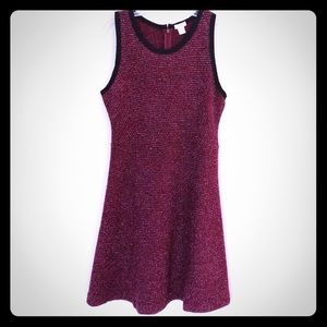 J. Crew Knit Tweed Sleeveless Dress